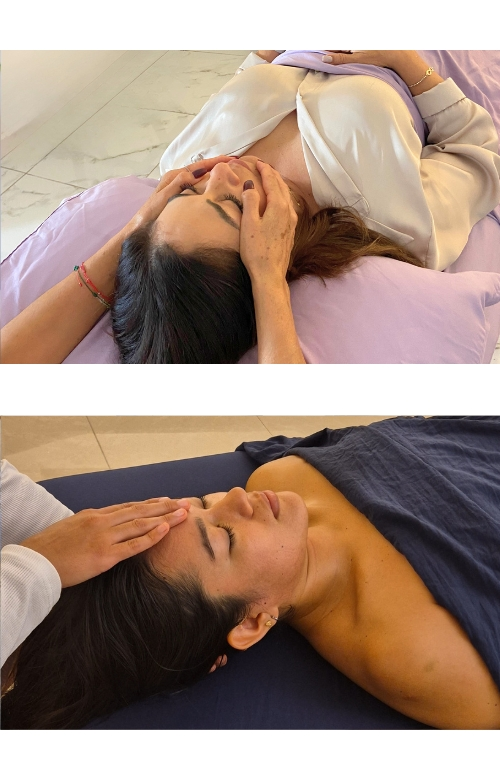 collage masaje tejido profundo